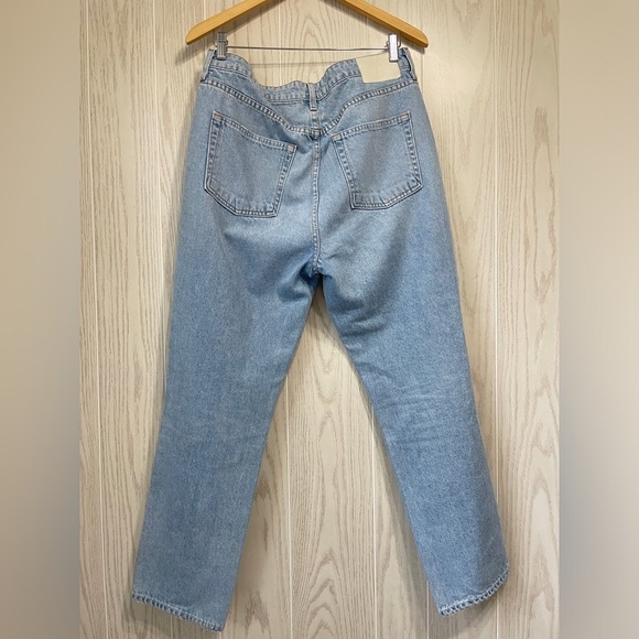 Revolve GRLFRND Karolina High Rise Straight Crop Size 31 inseam 28” EUC - Picture 3 of 5